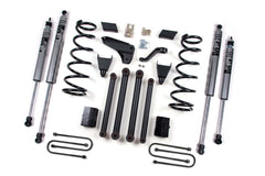 Zone Offroad  2025 Ram 2500 4wd (Diesel) 3" Suspension Lift Kit, 1.25" Rear Lift, Fox Shocks ZOND16F