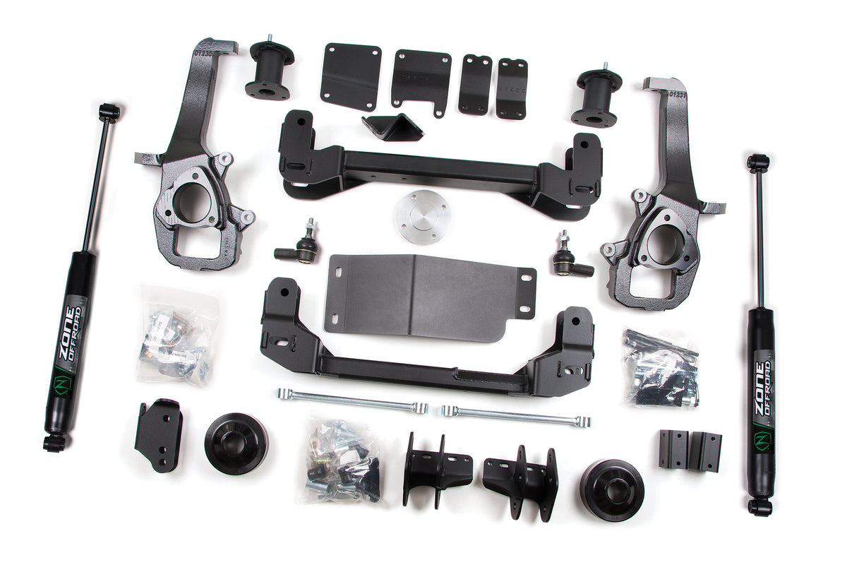 Zone Offroad 2013 Dodge 1500 4 Front/2 Rear Suspension Lift ZOND42N