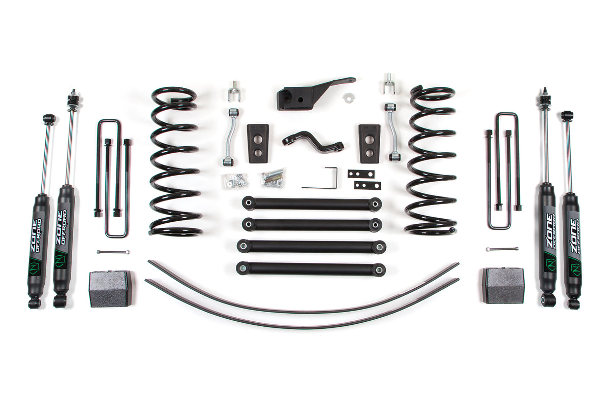 Zone Offroad 2000-2001 Dodge 1500 5 Lift Kit ZOND45N