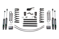 Zone Offroad 2000-2002 Dodge 2500 5 Lift Kit ZOND47N