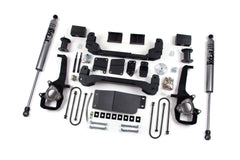 Zone Offroad Zone 6 Strut Spacer Lift Kit ZOND4N