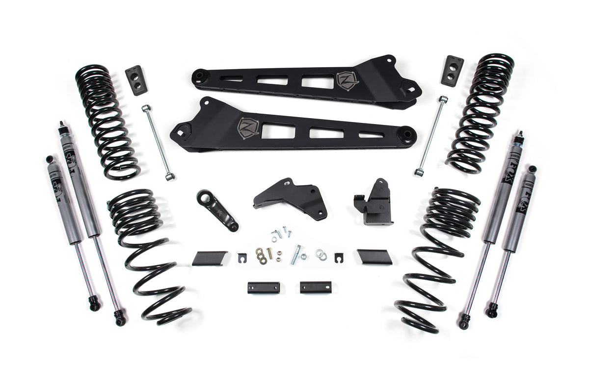 Zone Offroad 2014-2018 Ram 2500 6.5 Replacement Radius Arm Kit - Diesel - FOX Shocks ZOND58F