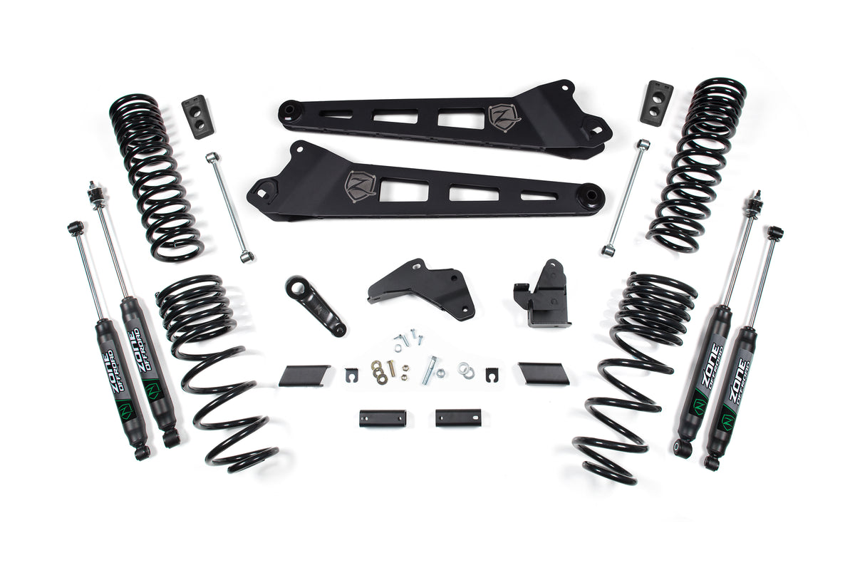 Zone Offroad 2014-2018 Ram 2500 6.5 Replacement Radius Arm Kit -dsl ZOND58N
