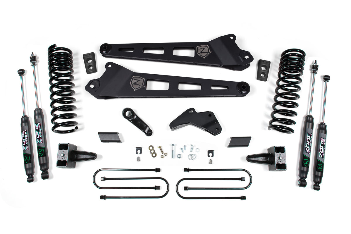 Zone Offroad 2013-2018 Ram 3500 5.5 Replacement Radius Arm Kit-GAS ZOND67N