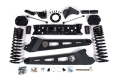 Zone Offroad 2019-2024 Ram 2500 4.5 Radius Arm Diesel - 6-Bolt T-Case - FOX Shocks ZOND78F