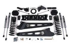 Zone Offroad 2019-2026 Ram 2500 4 Radius Arm Lift Kit - Gas - Adventure Shocks ZOND79F