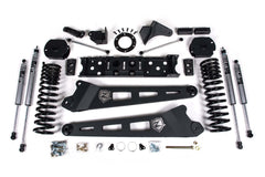 Zone Offroad 2019-2026 Ram 2500 4 Radius Arm Lift Kit - Gas - Nitro Shocks ZOND79N
