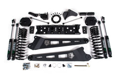 Zone Offroad 2019-2026 Ram 2500 4 Radius Arm Lift Kit - Gas - Nitro Shocks ZOND79N