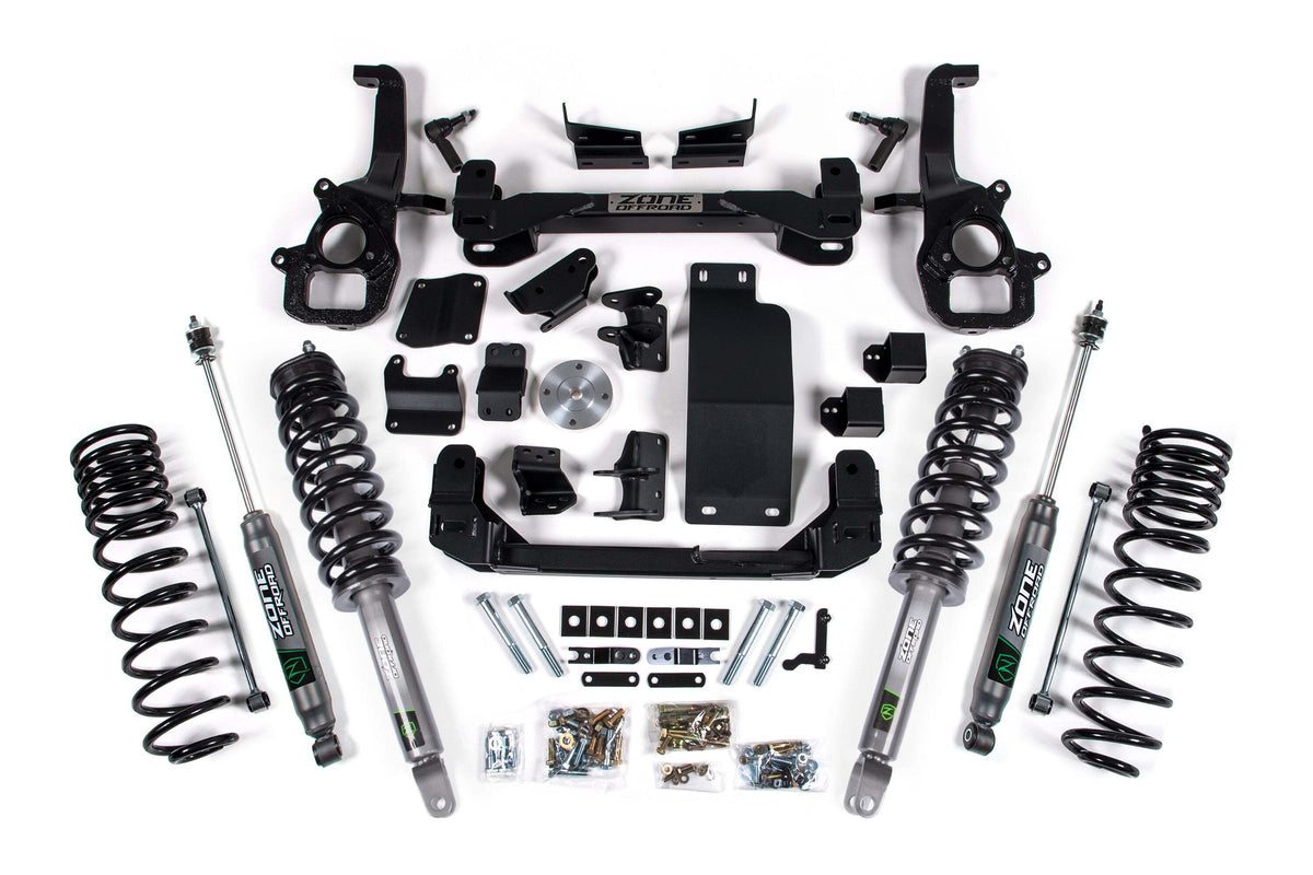 Zone Offroad 2020-2023 Ram 1500 4wd 4 Front 3 Rear Suspension Lift System ZOND99N