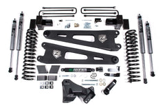 Zone Offroad Zone 4 Radius Arm Lift Kit 2 Leaf Main Nitro Shocks ZONF108N