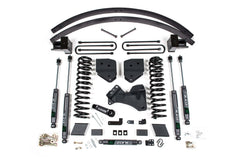 Zone Offroad Zone 6 Lift Kit 4 Rear Block & AAL Diesel 2 Leaf Main - Nitro Shocks ZONF110N