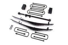 Zone Offroad 2000-2005 Ford Excursion 4 Suspension Lift Kit - Front Leaf Spring Rear Block ZONF11N