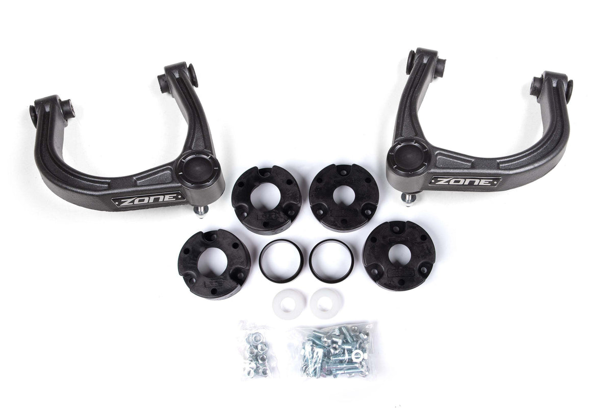 Zone Offroad Zone 6 Susp Lift Kit 3.25 Rear Lift Block; Spacer Front Nitro Rear ZONF122N