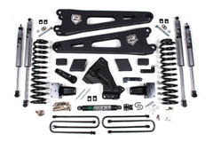 Zone Offroad Zone 5 Radius Arm Lift Kit 3 Rear Lift FOX Shocks ZONF124F