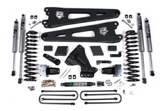 Zone Offroad Zone 5 Radius Arm Lift Kit 3 Rear Lift Nitro Shocks ZONF125N