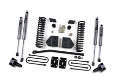 Zone Offroad 2011-2016 Ford F250/350 4 Lift Kit - Front Coil Rear Block -  w/o Overload ZONF16N