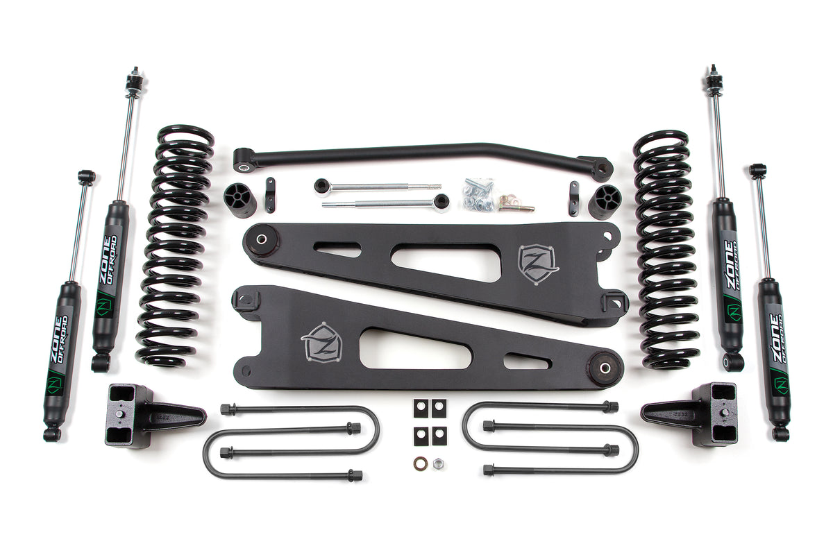 Zone Offroad 2005-2007 Ford SuperDuty 4 Radius Arm Sys - Diesel ZONF21N