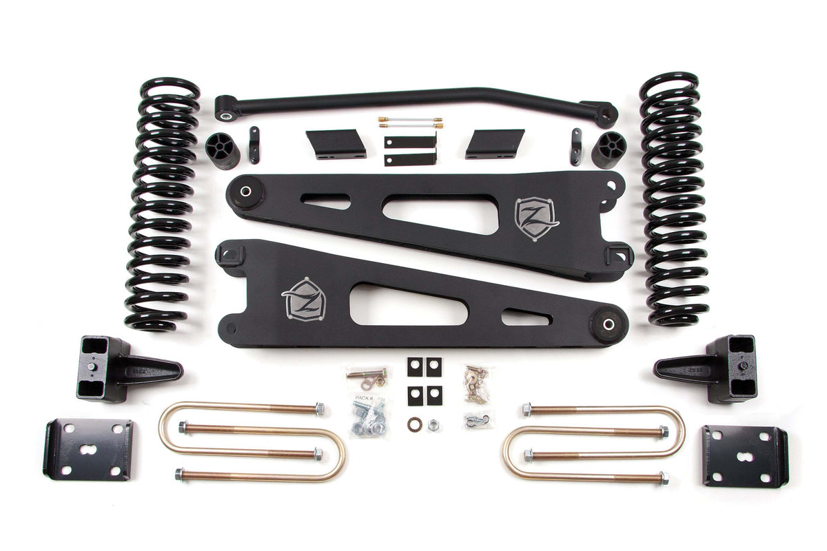 Zone Offroad 2011-2012 Ford SD F250/F350 4 Radius Arm Lift Sys - DSL ZONF25N