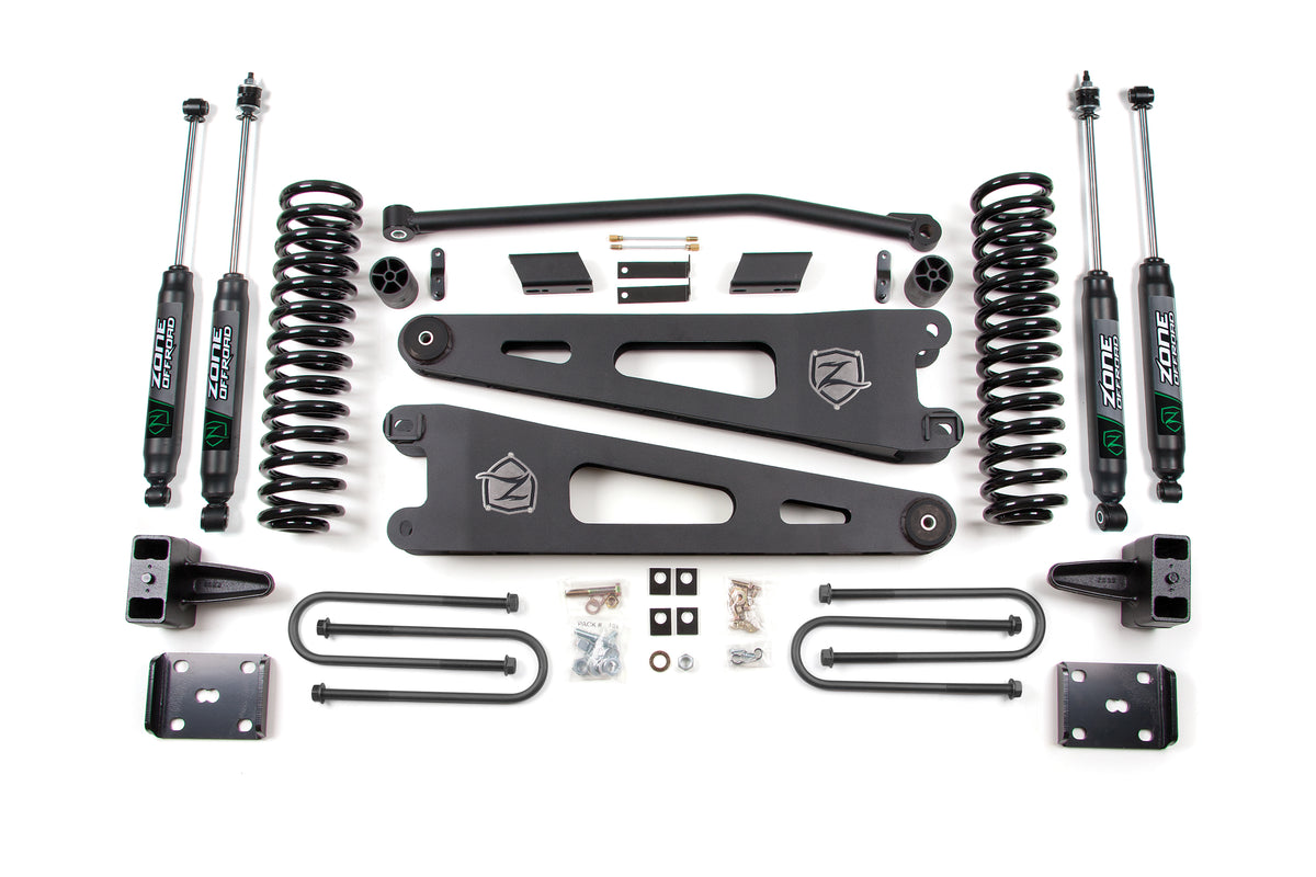 Zone Offroad 2011 F SD 4 Radius Arm Lift Sys - Dsl w/ovrld ZONF27N