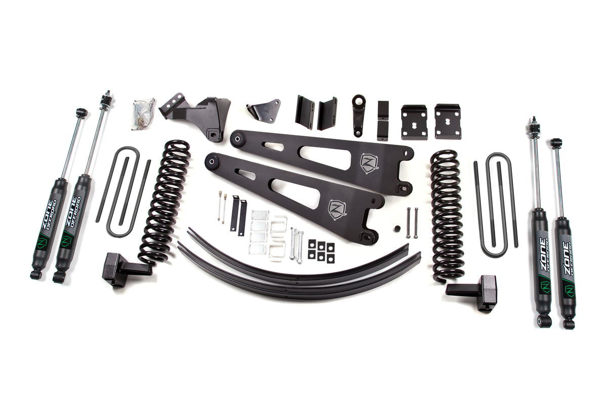 Zone Offroad 2008-2010 Super Duty 6 Gas w/Overload ZONF37N