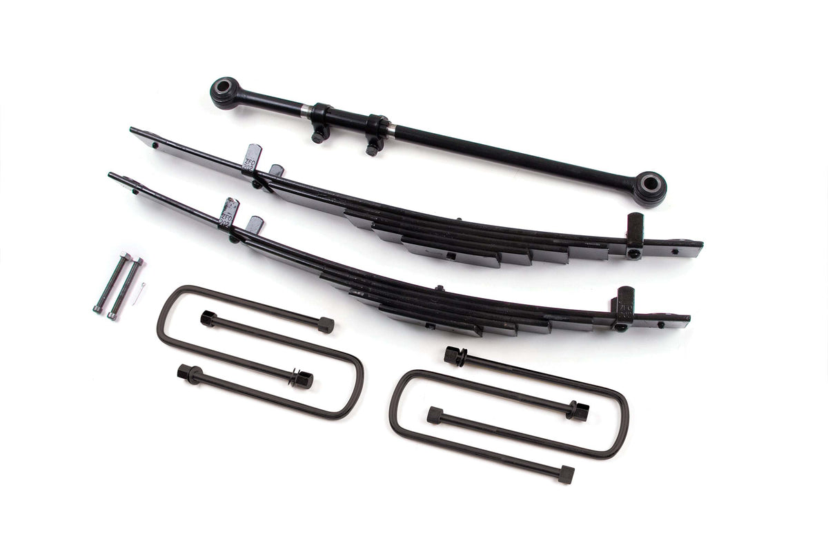 Zone Offroad 2000-2004 Ford F250/350 2.5 Leveling Kit - Fox 2.0 Adventure Series Shocks ZONF4F