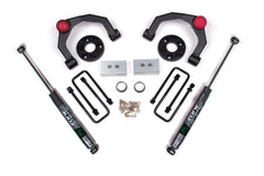 Zone Offroad 3 Adventure Lift Kit 2 Rear Lift Block - Nitro Loaded Struts Nitro Shocks ZONF66LN