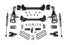 Zone Offroad 2014 F150 2wd 6 Suspension Lift System - 4 Rear Block ZONF82N