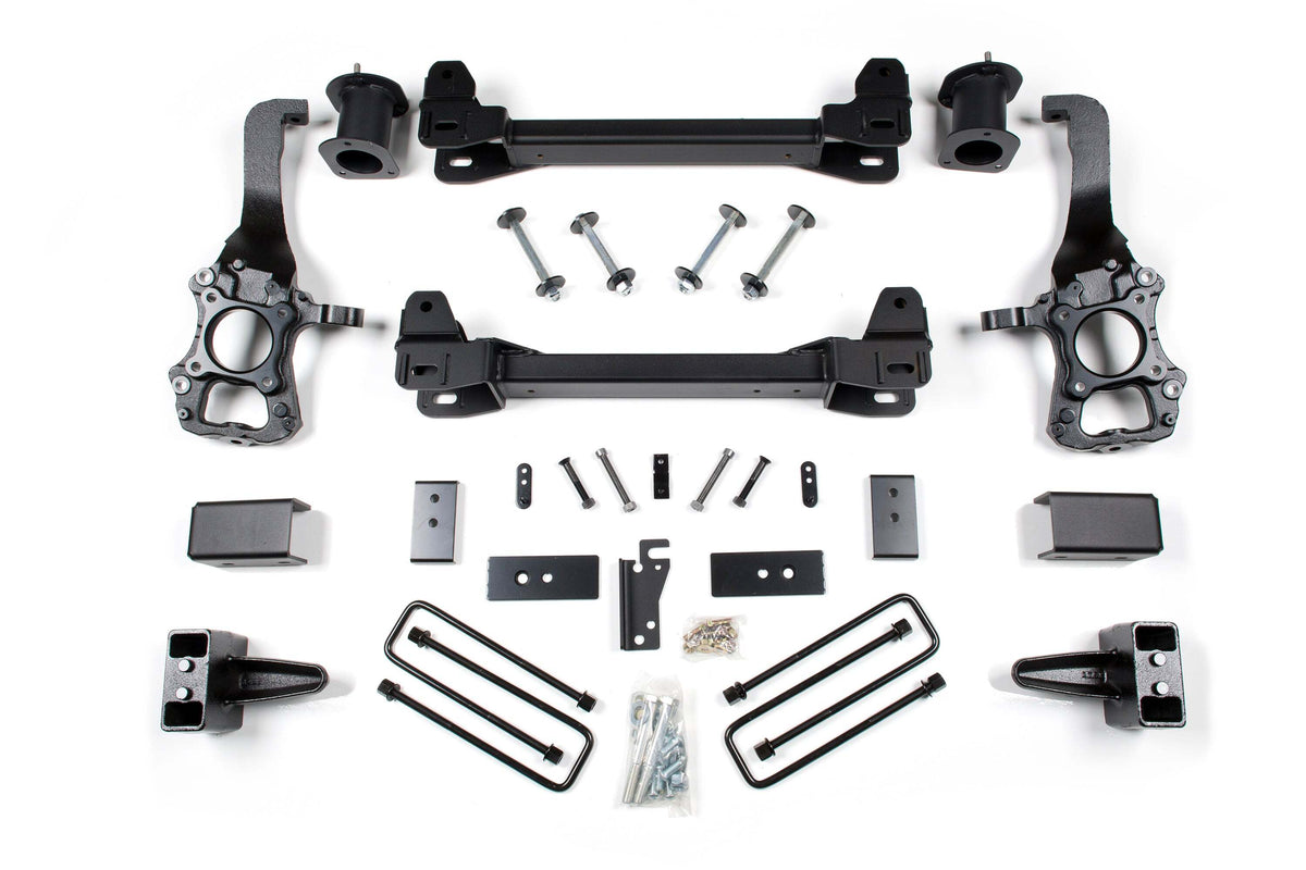 Zone Offroad 2014 F150 2wd 6 Suspension Lift System - 4 Rear Block ZONF82N