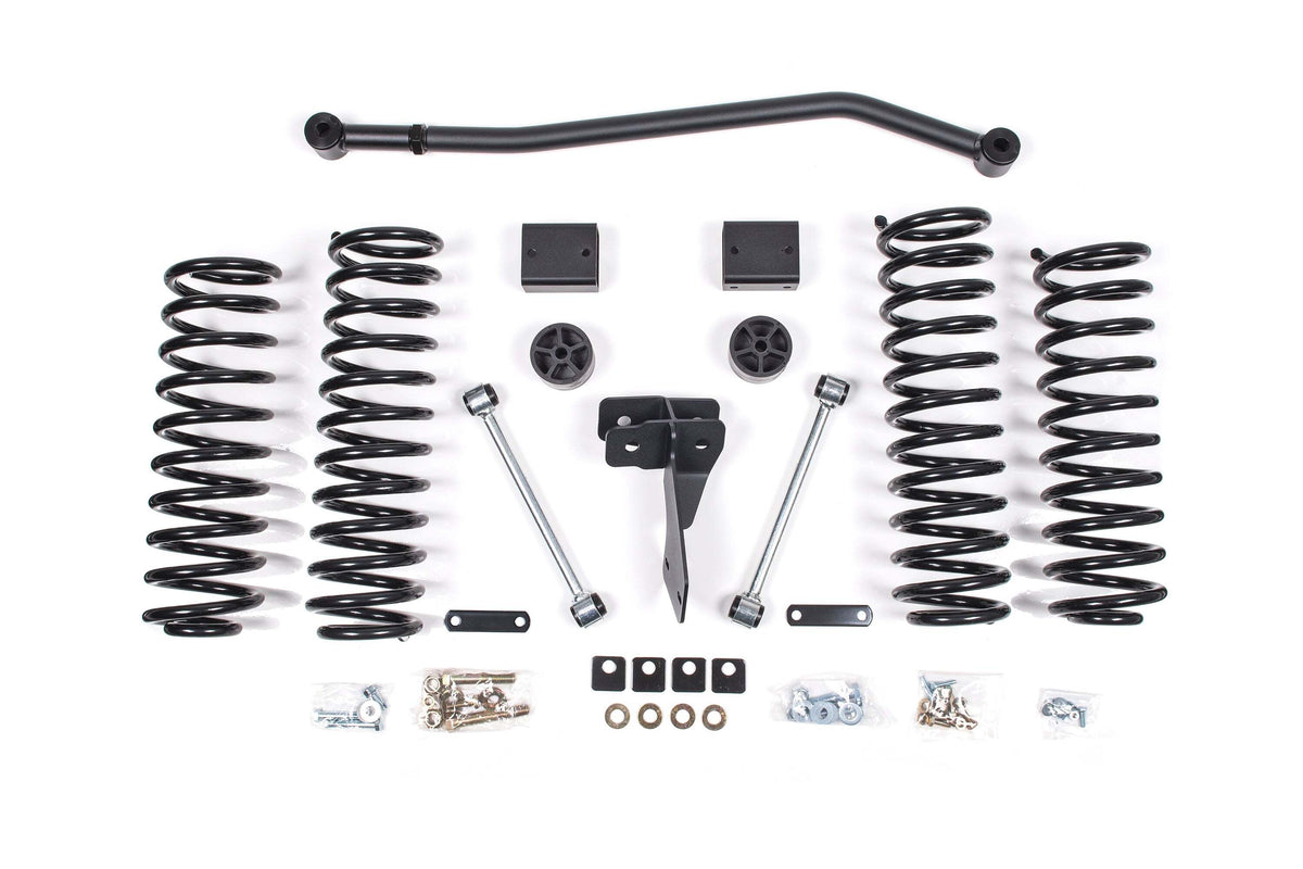 Zone Offroad 2007-2015 Jeep Wrangler (JK) 2dr 4 Suspension Lift Kit ZONJ14N