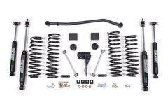 Zone Offroad 2007-2015 Jeep Wrangler (JK) 4dr 4 Suspension Lift Kit ZONJ15N