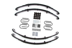 Zone Offroad 1987-1995 Jeep YJ 4wd 2 Leaf Spring Suspension Lift Kit ZONJ27N