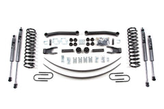 Zone Offroad 1986-1992 Jeep MJ 4wd 4.5Coil Spring Suspension Lift Kit ZONJ29N
