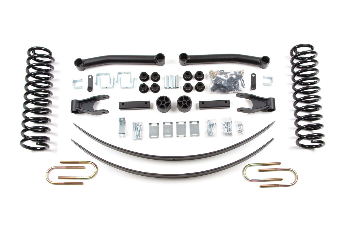 Zone Offroad 1986-1992 Jeep MJ 4wd 4.5Coil Spring Suspension Lift Kit ZONJ29N