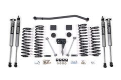 Zone Offroad 2012-2018 Jeep JK 4dr 4 Suspension Lift Kit - Front and Rear Coil Springs ZONJ38N