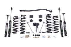 Zone Offroad 2012-2018 Jeep JK 4dr 4 Suspension Lift Kit - Front and Rear Coil Springs ZONJ38N