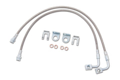 Zone Offroad Jeep JK Front 4-6in Stainles Brake Lines ZONJ5403