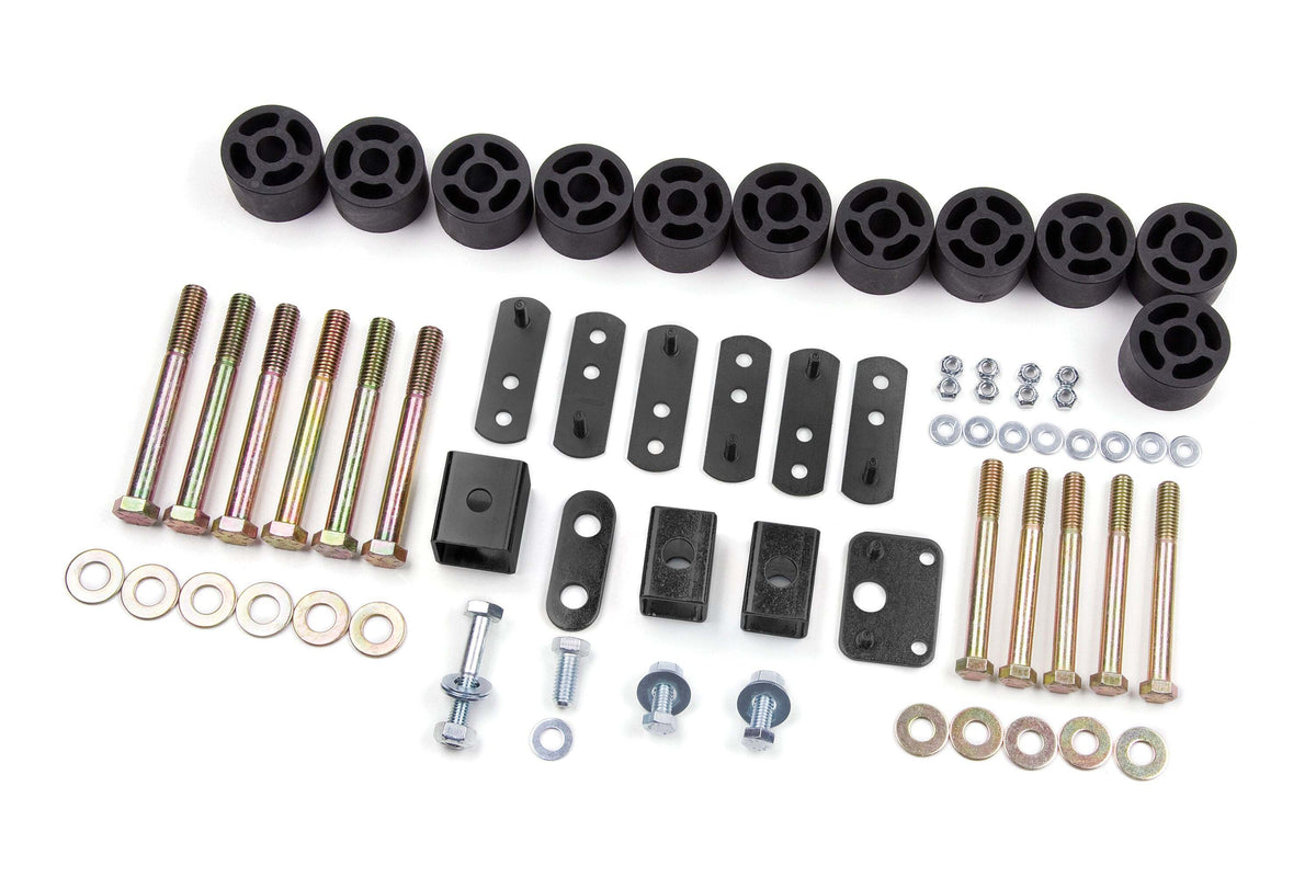 Zone Offroad 97-06 Jeep TJ 1.25in Body Lift ZONJ9120