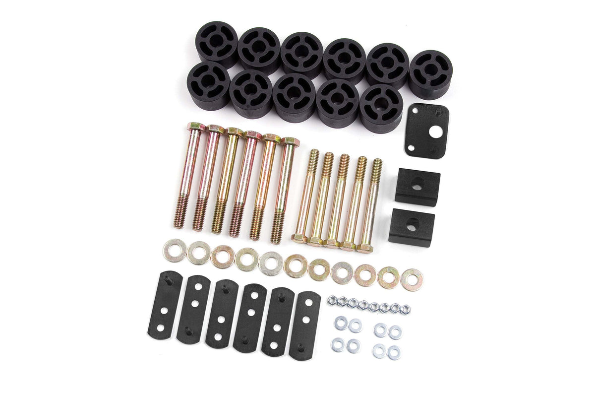 Zone Offroad 87-95 Jeep YJ 1.25in Body Lift ZONJ9121