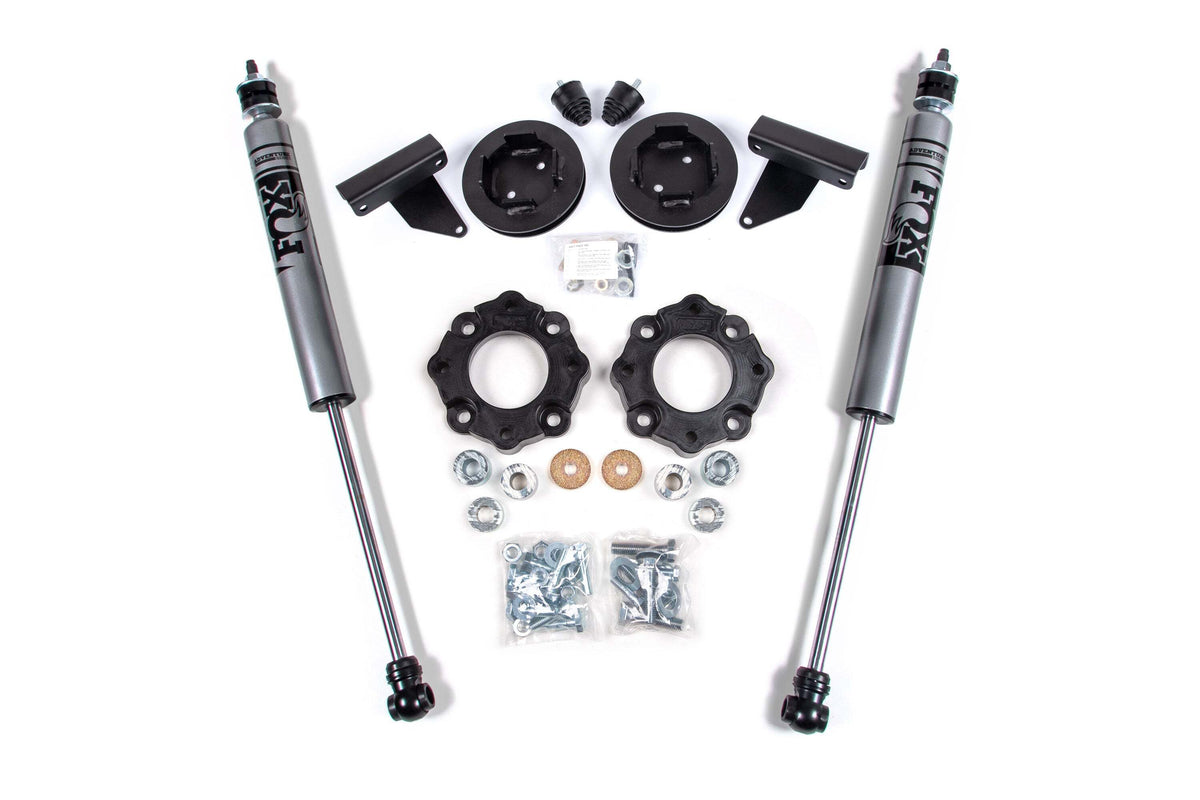 Zone Offroad 2022-2026 Toyota Tundra, 2023-2025 Sequoia, 4wd, 2" Suspension Lift Kit, 1" Rear Spacer ZONT10