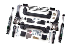 Zone Offroad 2016-2021 Toyota Tundra 5 Suspension System Lift Kit w/ Nitro Shocks ZONT5N
