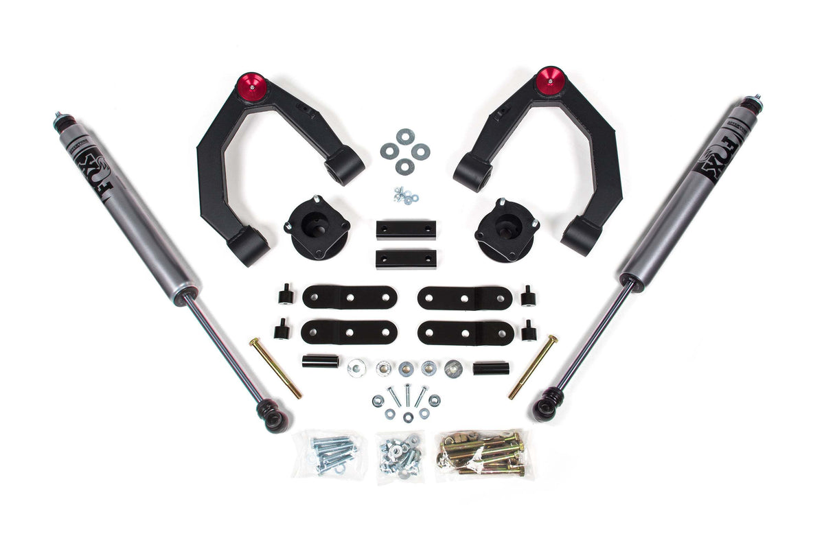 Zone Offroad 3.5 Adventure Series Lift Kit 1 Rear Lift Shackle - Nitro Loaded Struts Nit ZONT6LN