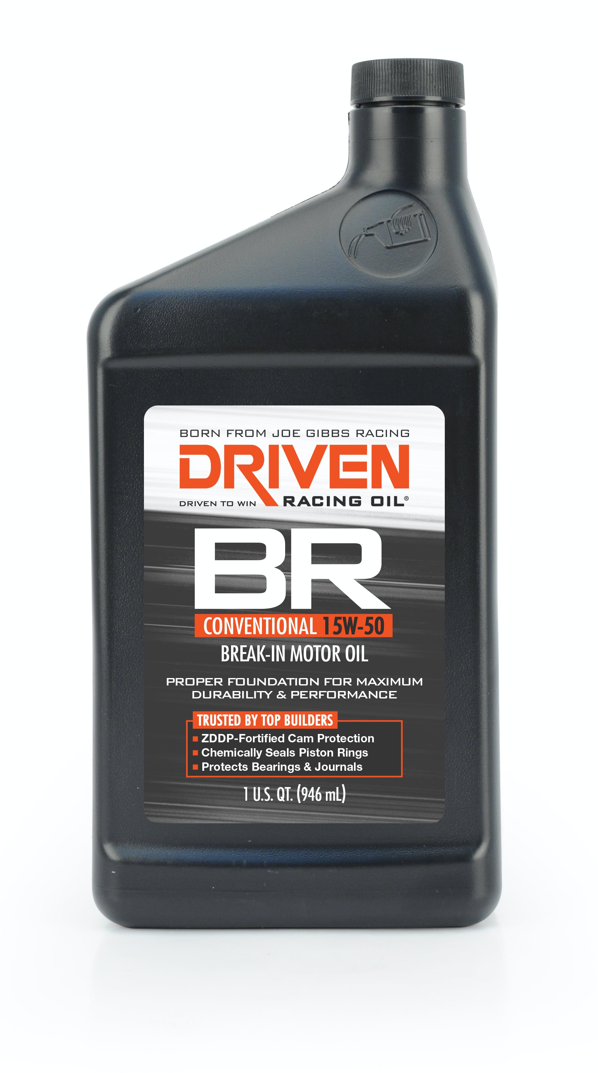 Driven Racing Oil 00106 Conventional 15W-50 Break-In Motor Oil (1 qt. bottle)