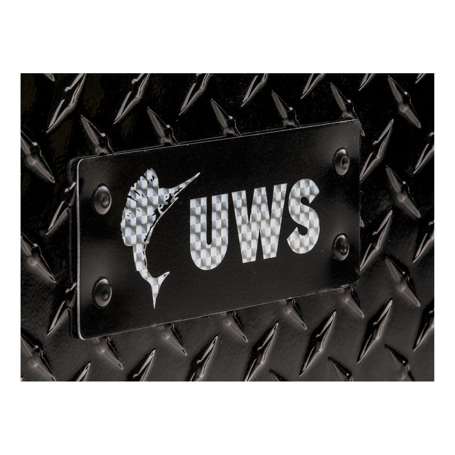 UWS 002-UWSBLACK Replacement Rivet-On UWS Logo Badge