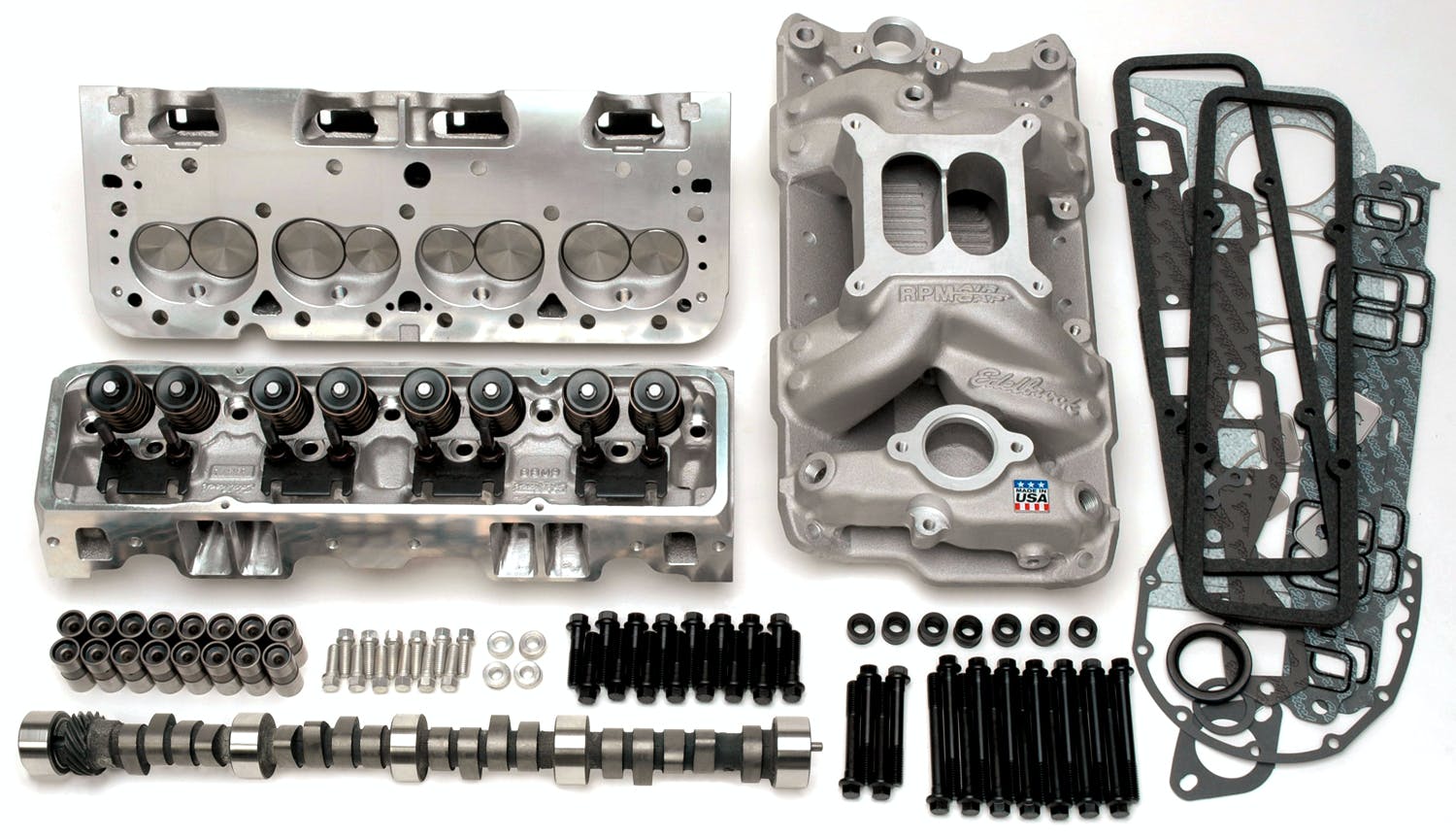 Edelbrock 2098 Performer RPM Top End Kit for S/B Chevy