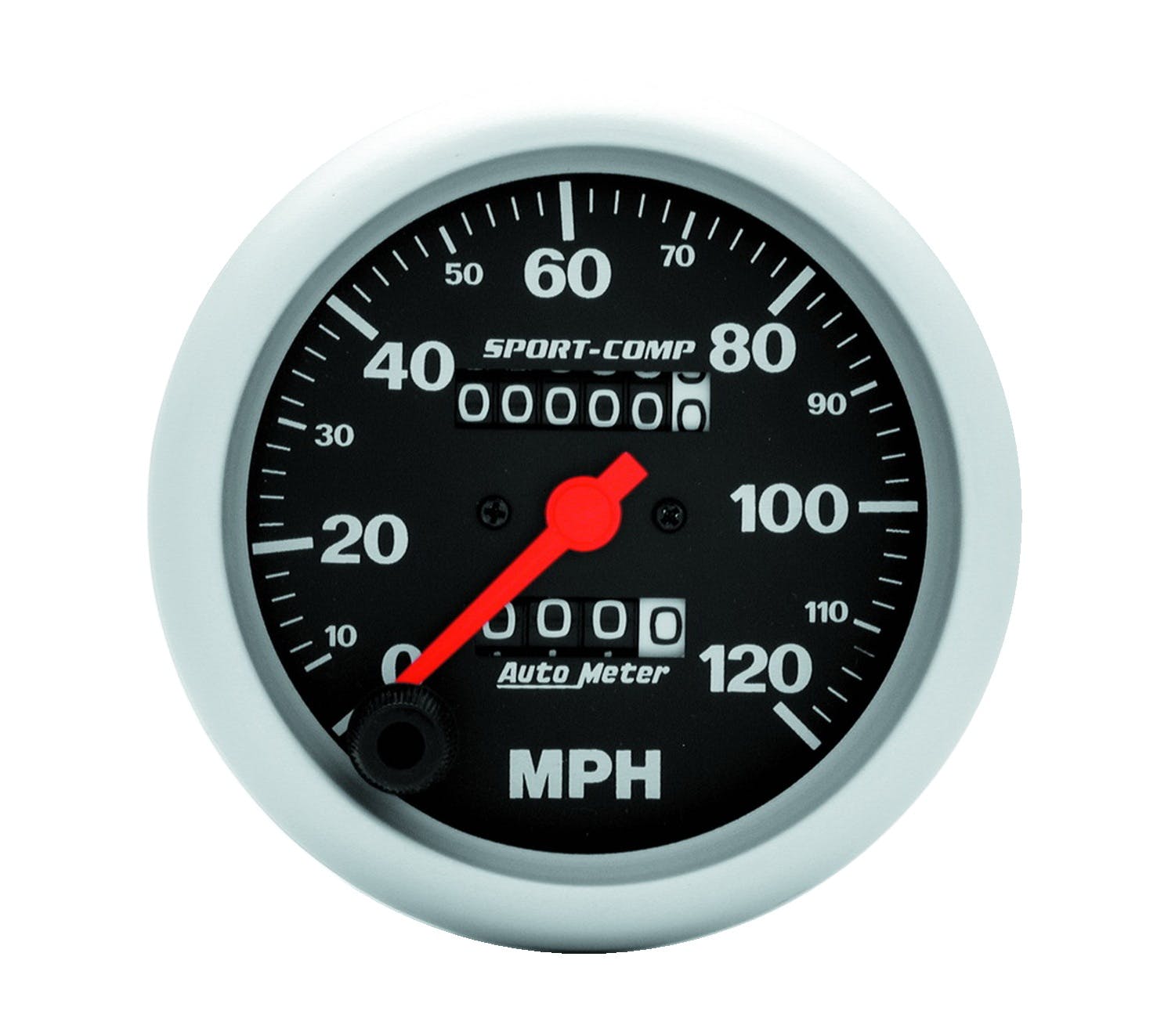 AutoMeter Products 3992 Sport-Comp In-Dash Mechanical Speedometer 3 3/8 in. 120 MPH