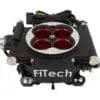 FiTech 31004 Go EFI 4 Power Adder System Kit (Matte Black, 600 HP, Inline Fuel Pump)