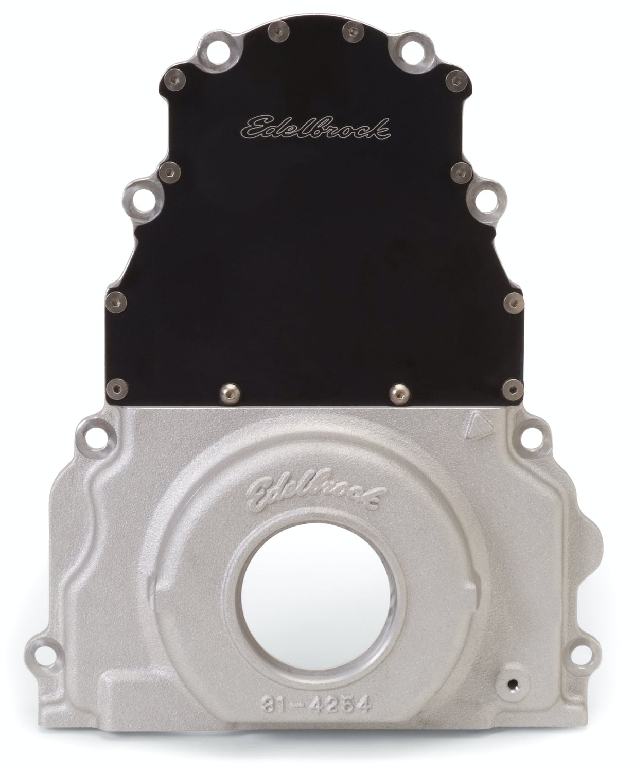 Edelbrock 4254 TIMING COVER 1997-04 GM LS1/LS6 TWO PIECE