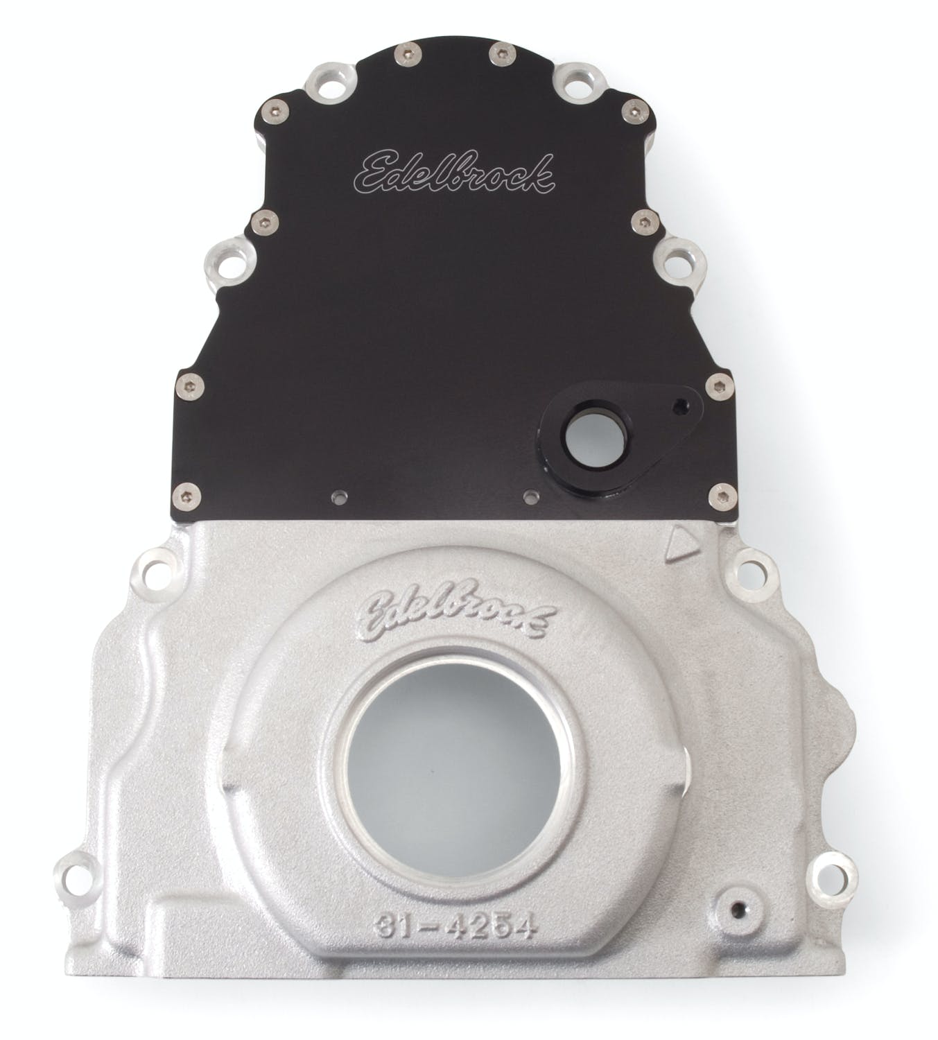 Edelbrock 4255 TIMING COVER 2004-07 GM LS2 TWO PIECE