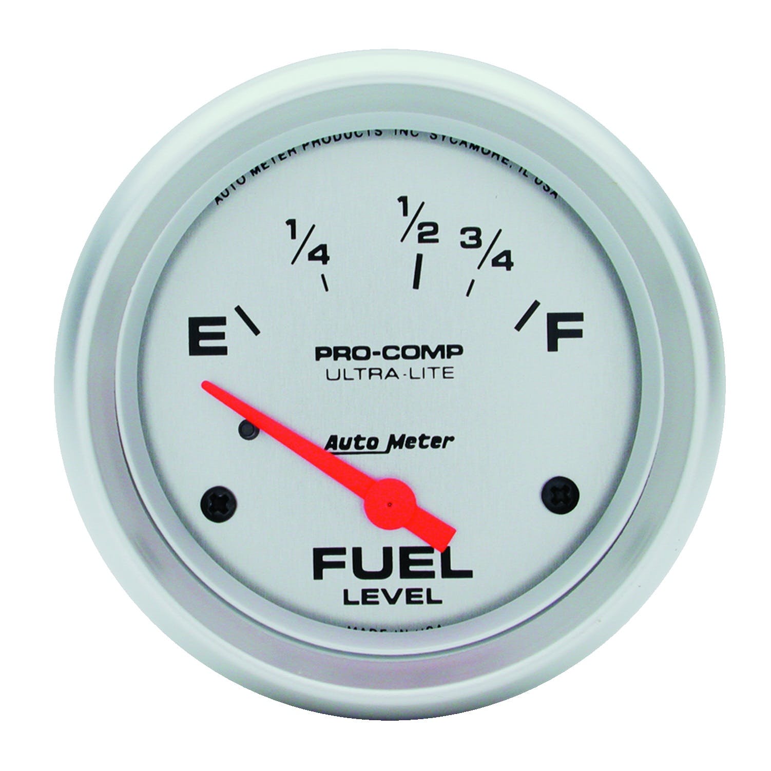 AutoMeter Products 4418 Gauge; Fuel Level; 2 5/8in.; 16OE to 158OF; Elec; Ultra-Lite