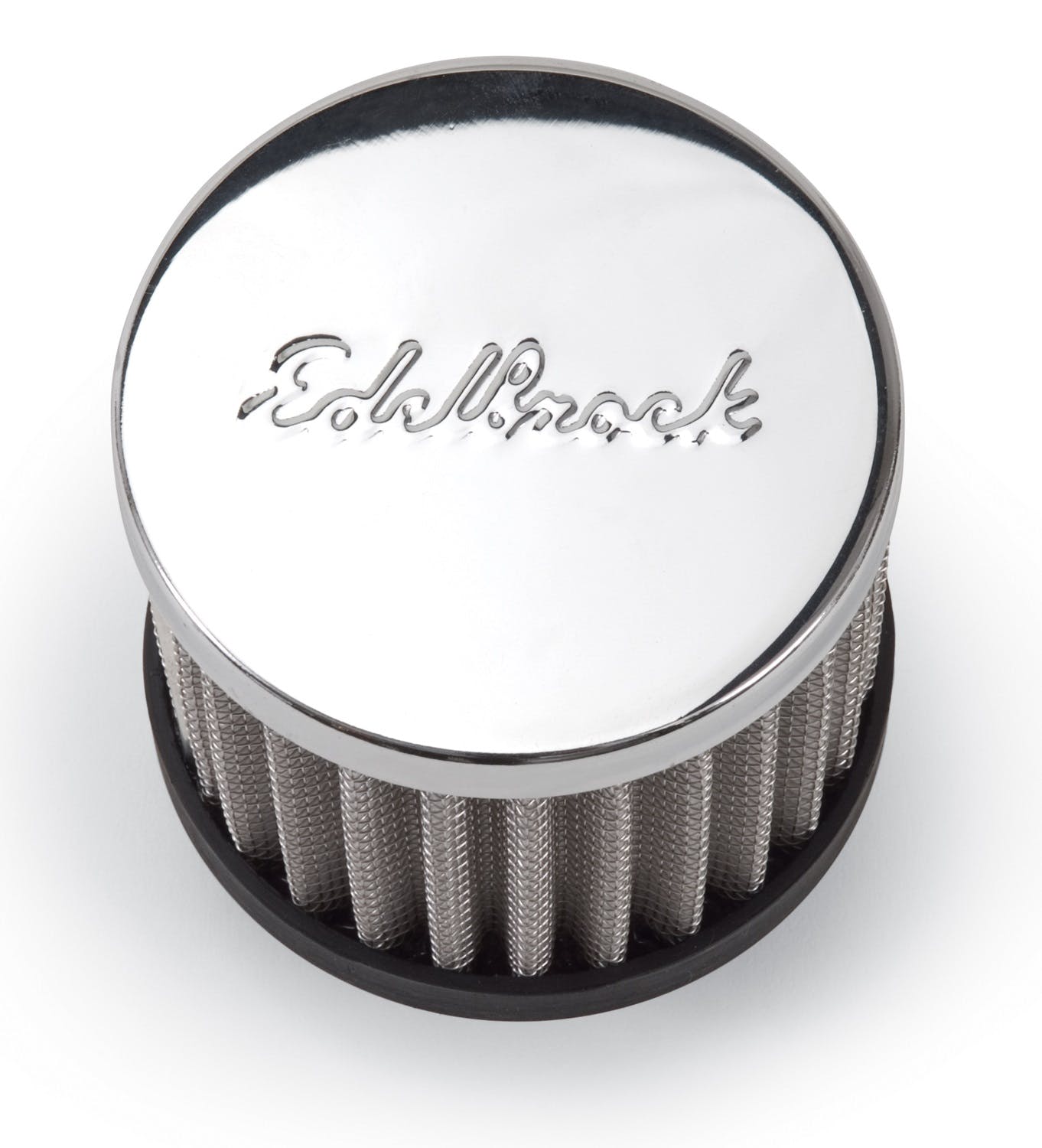 Edelbrock 4420 Circle Track Style Open Cotton Gauze Element Round Push-in Breather